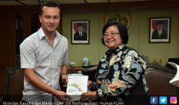 Bertemu Menteri Siti, Nicholas Saputra Bicara soal Gajah - JPNN.com