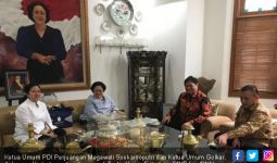 Lihat! Megawati dan Airlangga Bahas Cawapres Jokowi - JPNN.com