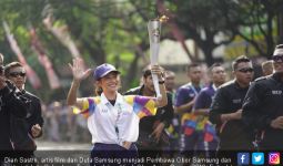 Dian Sastro Bangga Sebagai Pembawa Obor Asian Games 2018 - JPNN.com