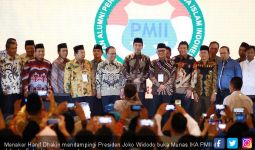  Menaker Hanif Dampingi Jokowi Buka Munas IKA PMII - JPNN.com
