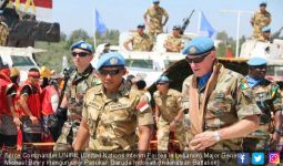 Komandan UNIFIL Berpamitan ke Pasukan Garuda Indobatt - JPNN.com