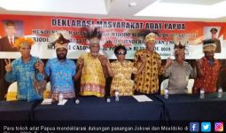 Tokoh Adat Papua Dukung Jokowi-Moeldoko di Pilpres 2019 - JPNN.com