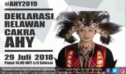 Relawan Cakra Papua Barat Dukung AHY Maju Capres 2019 - JPNN.com