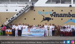Pelni Ajak Anak-anak Medan Nikmati Tour On Ship KM. Kelud - JPNN.com