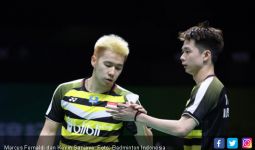 Pukul Raksasa Rusia, Marcus / Kevin Ketemu Takeshi / Keigo - JPNN.com