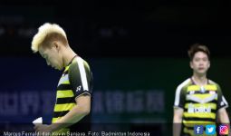 Diteriaki Penonton, Marcus / Kevin Gagal jadi Juara Dunia - JPNN.com