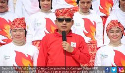 Terlihat Kompak dan Rapi, Kontingen Setjen MPR Panen Pujian - JPNN.com