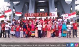 Ucapan Terima Kasih untuk Jokowi dari Titik Kilometer Nol - JPNN.com