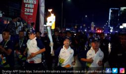 APP Sinar Mas Semarakkan Kirab Obor Asian Games di Banten - JPNN.com