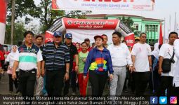Jelang Asian Games, Menko PMK Lepas Jalan Sehat di Palembang - JPNN.com