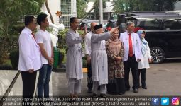 Diperiksa 12 Jam, Pak Jokowi dan Kiai Ma'ruf Mengaku Sehat - JPNN.com