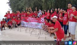 Meriahkan HUT RI, Gledex Logistic Gelar CSR di Pulau Seribu - JPNN.com