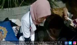 Dokter Putri Jahit Dahi Bocah di Saat Gelap, Mengharukan - JPNN.com