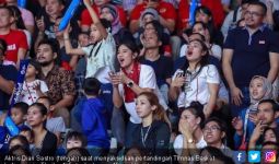 Dian Sastro Menyemangati Tim Basket Indonesia di AG 2018 - JPNN.com
