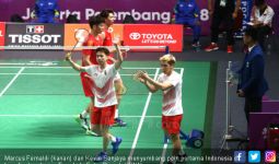 Tanpa Ampun, Marcus / Kevin Bikin Indonesia vs Tiongkok 1-1 - JPNN.com