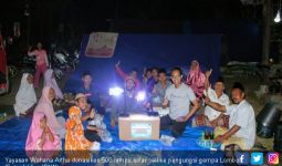 500 Lampu Solar Cell Karya SMK Binaan Wahana Terangi Lombok - JPNN.com