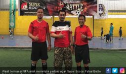 Wasit Berlisensi FIFA Pimpin Super Soccer Futsal Battle 2018 - JPNN.com