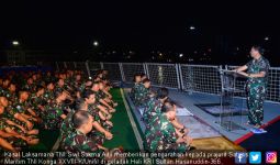 Kasal Beri Pengarahan ke Prajurit Satgas Maritim TNI - JPNN.com