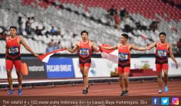 Heboh, Indonesia Ukir Sejarah Lari Estafet 4 x 100m Putra - JPNN.com