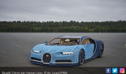 Replika Bugatti Chiron dari Lego Bisa Dikendarai - JPNN.com