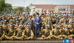 Jokowi Lepas Kontingen Garuda ke Kongo dan Lebanon - JPNN.com