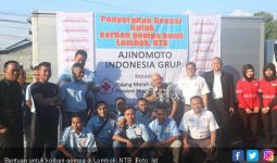 Bantuan Ajinomoto untuk Ratusan Korban Gempa Lombok - JPNN.com