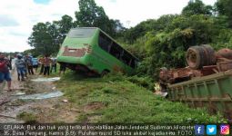 Ngeri, Bus Angkut Puluhan Siswa SD Kecelakaan Maut - JPNN.com