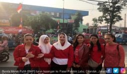 Bantah Klaim Sandiaga, Bunda Merah Putih Blusukan ke Pasar - JPNN.com