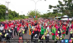 Festival Senam Lansia Meriahkan Perayaan Haornas di Tidore - JPNN.com