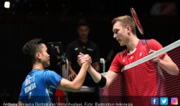 Ginting Gagal Bendung Axelsen, Indonesia Tertinggal 0-2 dari Denmark - JPNN.com
