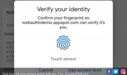 Tingkatkan Keamanan, Chrome Adopsi Sensor Sidik Jari - JPNN.com