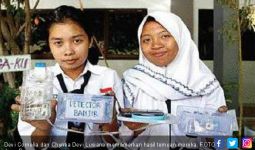 Siswa SMPN 41 Surabaya Buat Alat Pendeteksi Banjir - JPNN.com