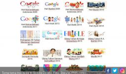 Serpihan Sejarah Indonesia di 20 Tahun Google Doodle - JPNN.com