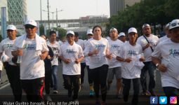 Ikut Mekaki Marathon, Wulan Guritno Semangati Warga Lombok - JPNN.com