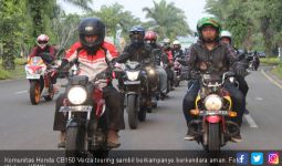 100 Rider Honda Verza Menyebar Virus Berkendara Aman - JPNN.com