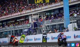 Podium di MotoGP Thailand, Vinales Beber Perkembangan M1 - JPNN.com