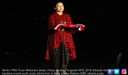 Menko Puan Didaulat Membawa Bendera Merah Putih - JPNN.com