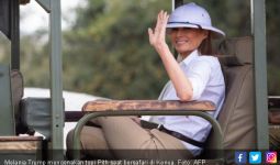 Pakai Topi Penjajah, Melania Trump Dikecam - JPNN.com