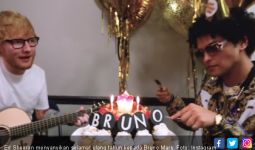 Bruno Mars Sewa Ed Sheeran untuk Bernyanyi Selamat Ultah - JPNN.com