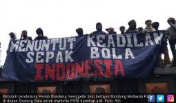Bandung Melawan, Suporter Persib Ajukan 5 Tuntutan ke PSSI - JPNN.com