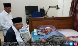 Ma'ruf Amin Panjatkan Doa demi Kesembuhan Kiai Attabik Ali - JPNN.com