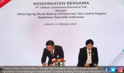 Jalin Kerja Sama, Jamdatun Perkuat Penerapan GCG Telkom - JPNN.com