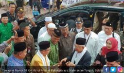 Kiai Ma'ruf Ajak Santri Melawan Pandangan Pesimistis Prabowo - JPNN.com