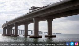 Tiongkok Rampungkan Jembatan Lintas Laut Terpanjang di Dunia - JPNN.com