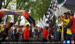Luar Biasa, Sepeda Nusantara Padang Diikuti 8.000 Peserta - JPNN.com
