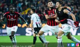 6 Kartu Kuning, 1 Merah, Gol Menit 97, Milan Tekuk Udinese - JPNN.com