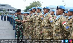 Panglima TNI Sambut Satgas MTF TNI dari Lebanon - JPNN.com