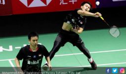 Ahsan / Hendra Kaget Bisa Menang 21-9 dari Takeshi / Keigo - JPNN.com