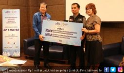 Donasi Rp 1 Miliar dari AICE untuk Korban Gempa Lombok - JPNN.com