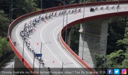 Pembalap Australia Rajai Etape Tujuh Tour de Singkarak 2018 - JPNN.com